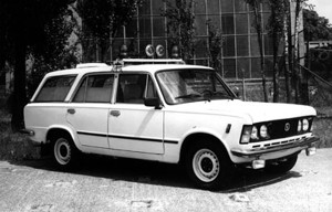 Fiat 125p. Sanitarka